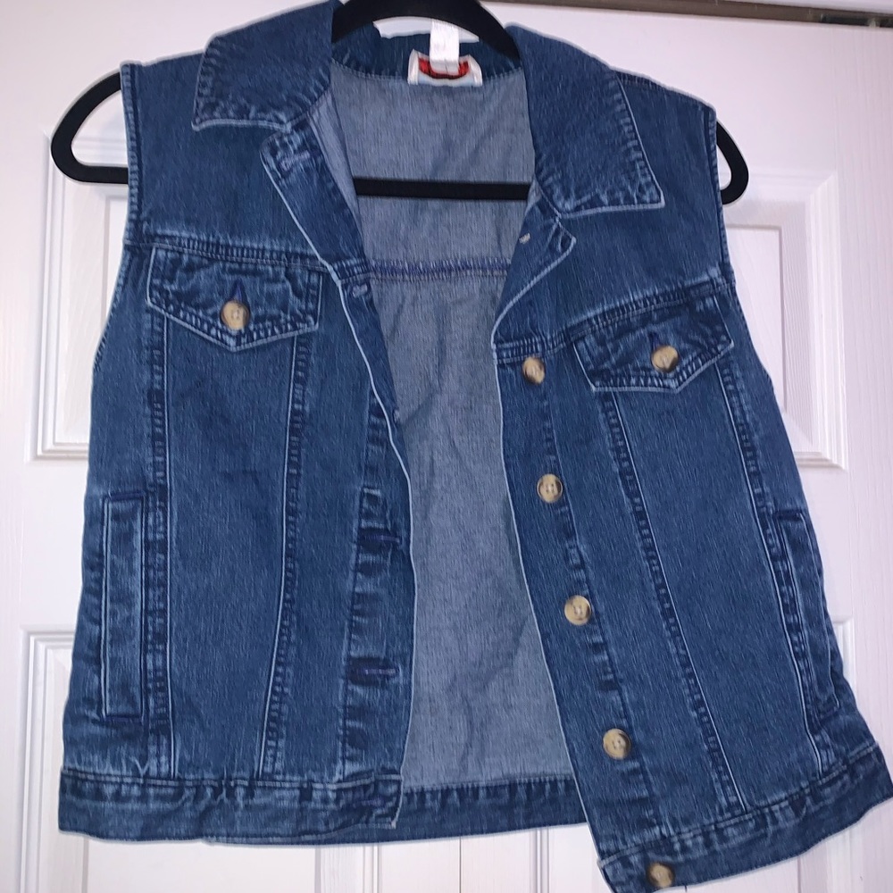 jean jacket tank top